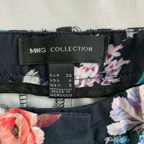 MNG COLLECTION Floral pants - Picture 3 of 4